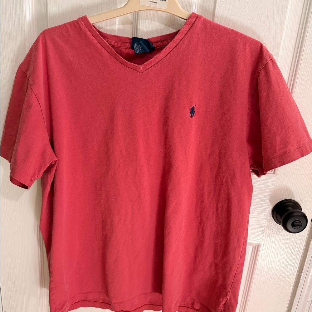 Ralph Lauren Red Short Sleeve Tee